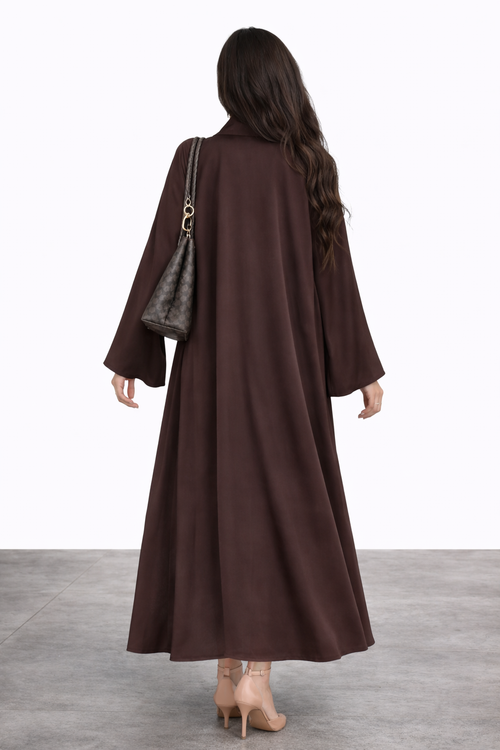 Cocoa Brown Abaya