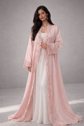 Pinkflower Abaya