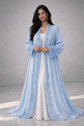 Light Indigo Abaya